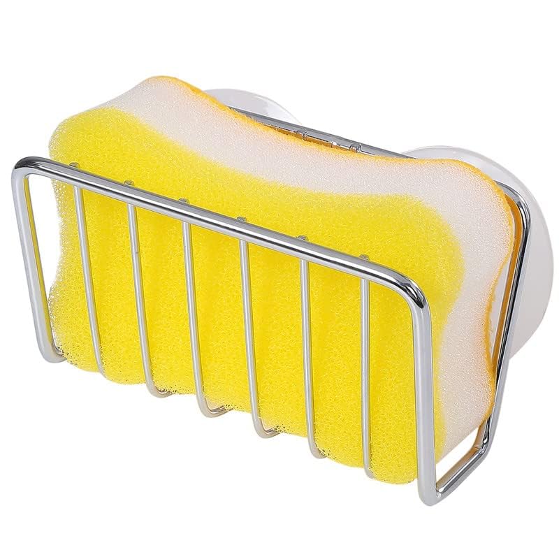Sponge Holder for Kitchen Sink (Stainless Steel / Set of 1)