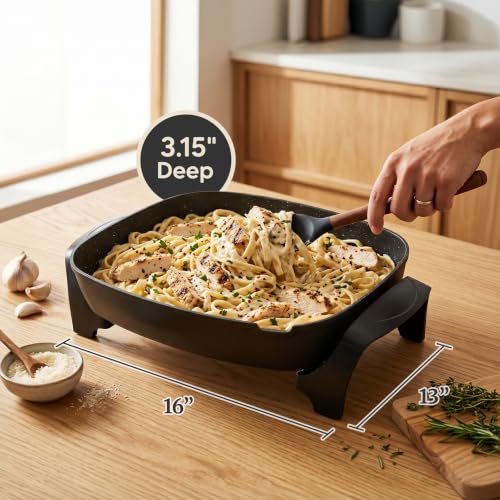 10.5Qt Nonstick Electric Skillet (10.5Qt)
