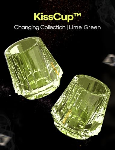KissCup Crystal Espresso Cup (Lime Green)