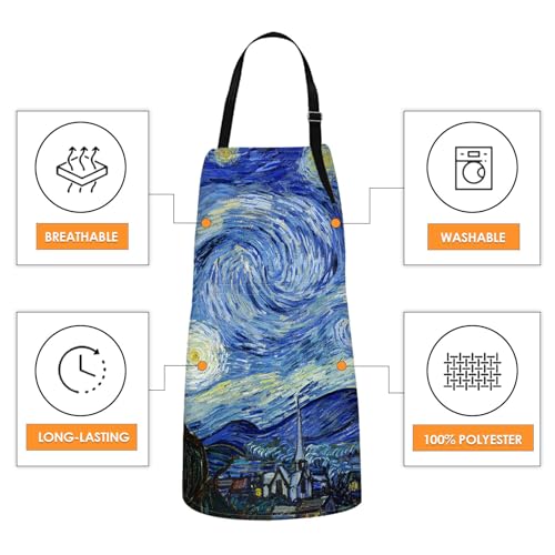 Apron with Pockets (Van Gogh Oil Painting)