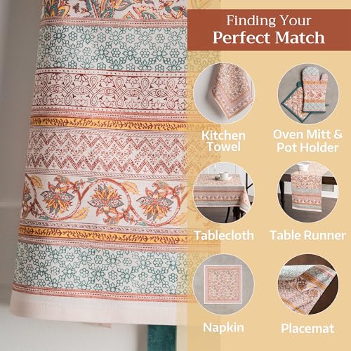 Aprons for women with Pocket 100% Cotton Pack of 1 (157 - Nila)