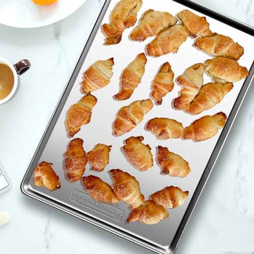 Commercial Quality Baking Sheet Pan Set (2 baking pans (20 in))