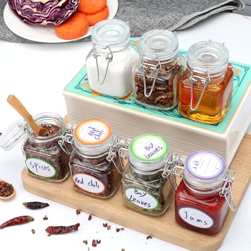 4 oz Spice Jars with Labels (25 pack)