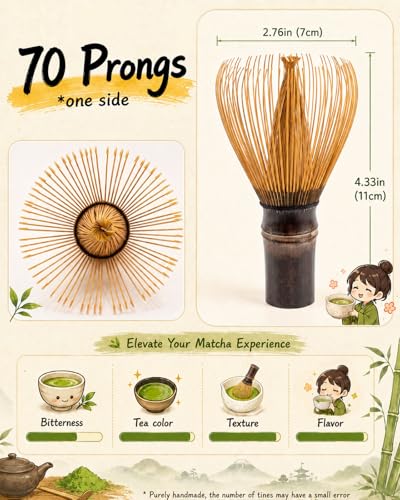 Matcha Whisk Set (Brown)
