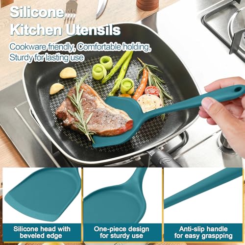 Blue Kitchen Utensil Set (Blue)