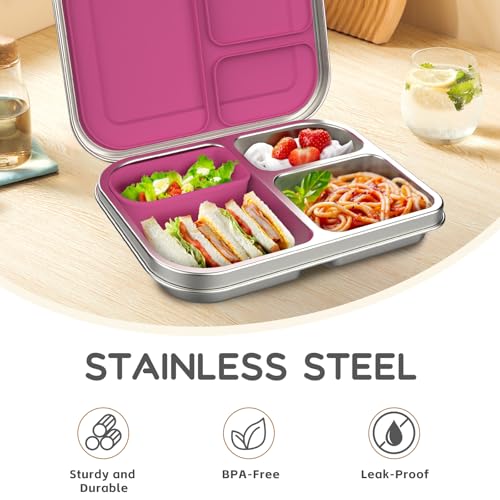Stainless Steel Kids Leak (Pink)