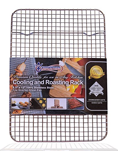 Small Cooling Rack 8.5 x 12 In (8.5" x 12" Quarter Sheet (SMALL) - 1 PC)
