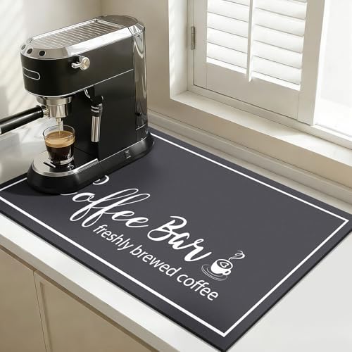 Dish Drying Mat (DarkGrey / 16" X 24")