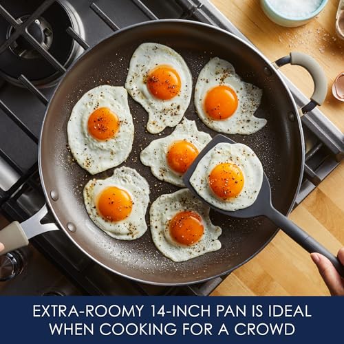 Cook + Create Nonstick Frying Pan (Almond / 14 Inch)