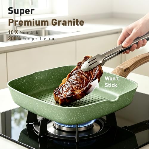 30 Piece Pots and Pans Set (30-piece / Green)