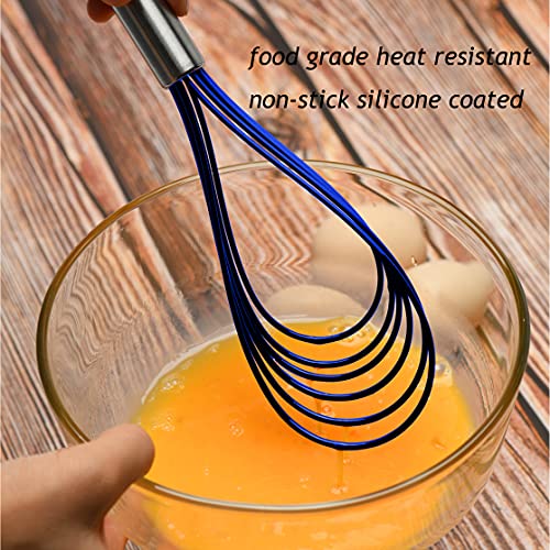 Flat Whisk Set (Blue)
