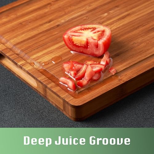 Extra Thick Wood Cutting Board for Kitchen (16"L x 11"W)