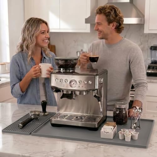 Coffee Bar Mat Set (Gray)