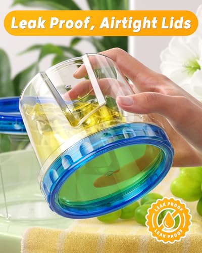 12 Pack 24 oz Freezer Storage Containers (12 Pack-24 oz)