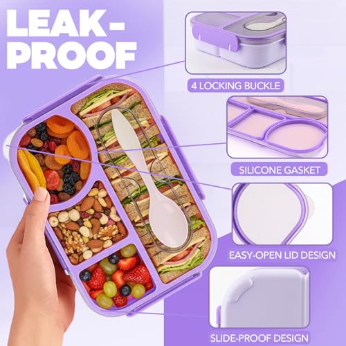 Bento Box for Adults (Purple)