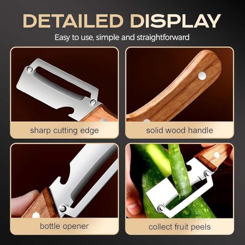 2Pcs Multifunctional Vegetable Peeler for Kitchen