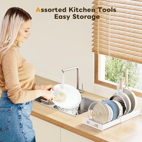 Pot and Pan Organizer (2pcs / White)