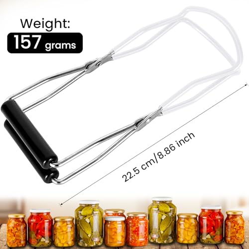 Canning Jar Lifter Tongs (White)