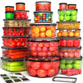 44 Pcs Food Storage Containers with Lids Airtight (44 Pcs)