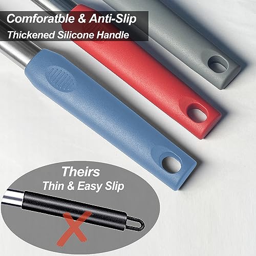Silicone Spatula and Cooking Spoon (Starry blue)