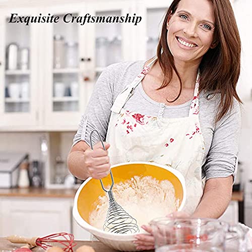 Stainless Steel Spring Coil Whisk 1 Pack (Medium / Silver1 6.7in)