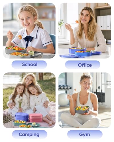 Bento Box Adult Lunch Box (Macaron)
