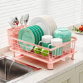 Dish Drying Rack (Pink)
