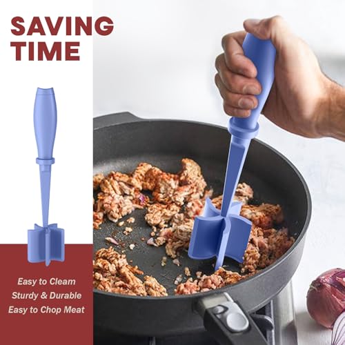 2Pack Meat Chopper Upgrade Hamburger Smasher (Purple / 2 Pack)
