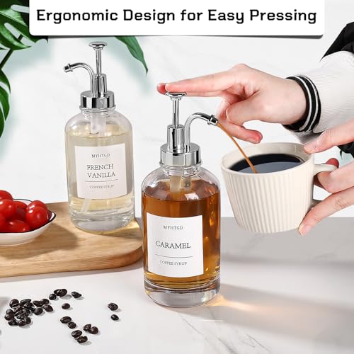 Coffee Bar Accessories (Silver Pump)