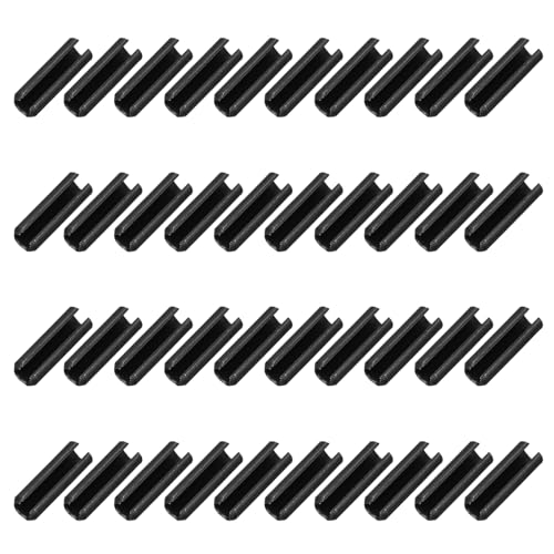 120Pcs Slotted Split Roll Pins 7 (7/50 Inch(3.5mm) Dia. 2/5 Inch(10mm) Length)
