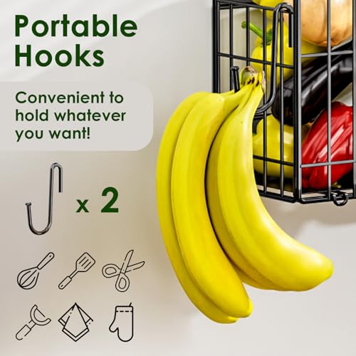 Magnetic Shelf for Fridge (Black / 1)