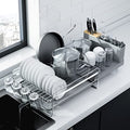Extendable Dish Drying Rack (Standard / Silver)