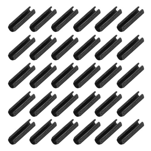 120Pcs Slotted Split Roll Pins 1 (1/10 Inch(2.5mm) Dia. 2/5 Inch(10mm) Length)