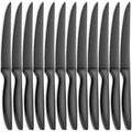 Black Steak Knives Set of 12 (Only Knives / Black for 12)