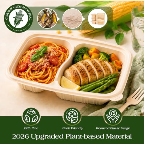 100 Piece 50 Pack (2 Comp-50 Pack)