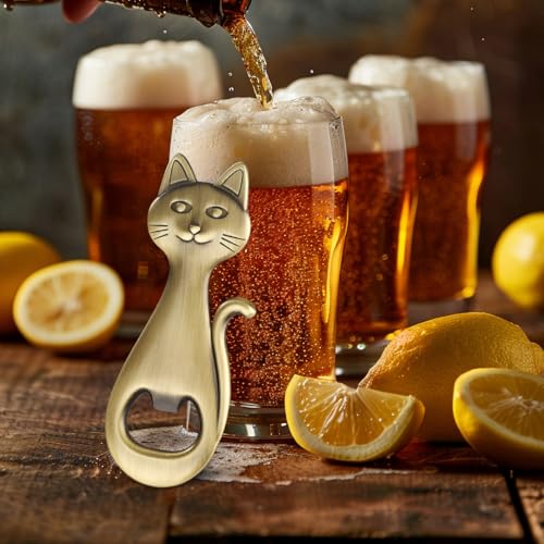Cat Beer Bottle Opener (Bronze)