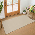 2x4 Entry Runner Rug (Oatmeal Beige / 2' x 4' (Runner))