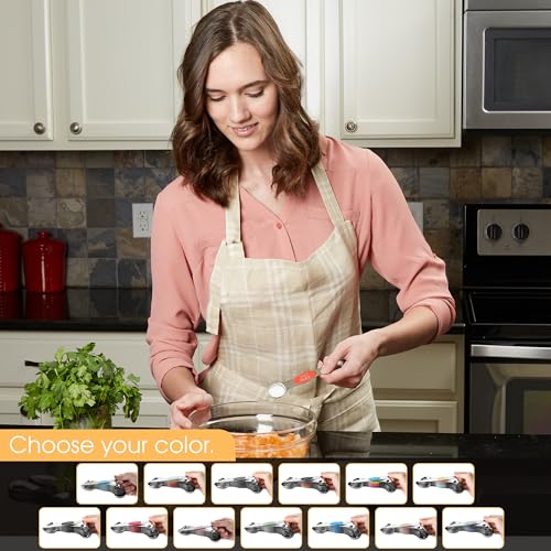 Stainless Steel 8 Magnetic Measuring Spoons Set (Desert Sunset / 1-Pack)
