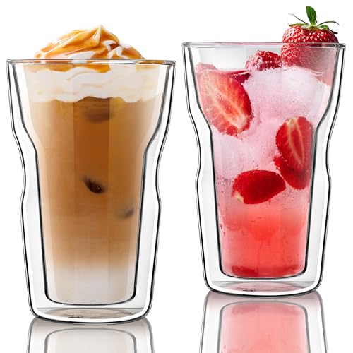 Double Walled Glass (Clear tumbler-16.9oz)