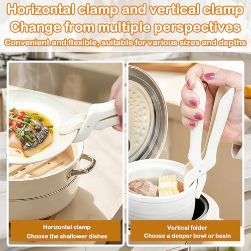 2 PCS Hot Plate Gripper (Beige)