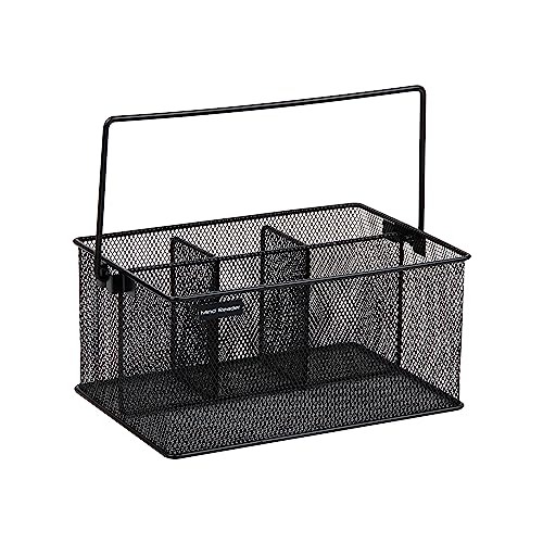 Multi purpose Storage Caddy with Handle (Black / Single)