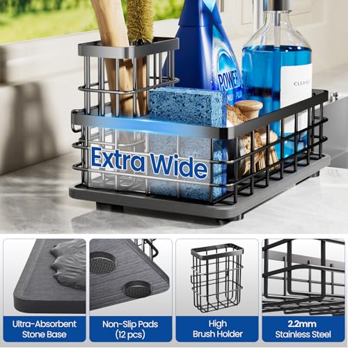 Kitchen Sink Organizer (Black)