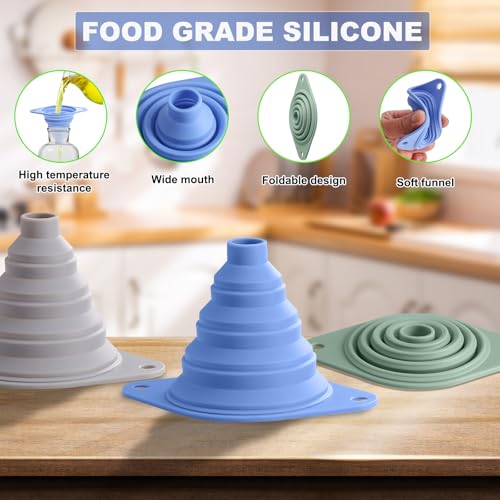Kitchen Funnel Set 3 Pack (3 Pack)