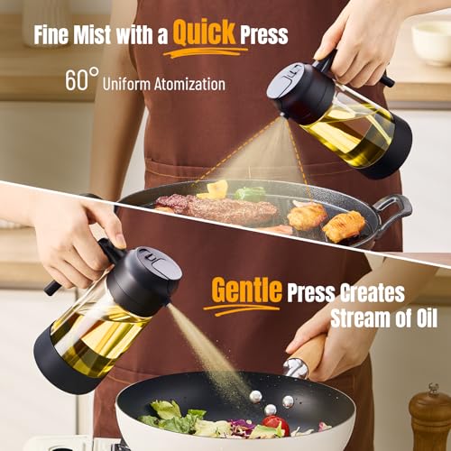 Oil Sprayer for Cooking (black)