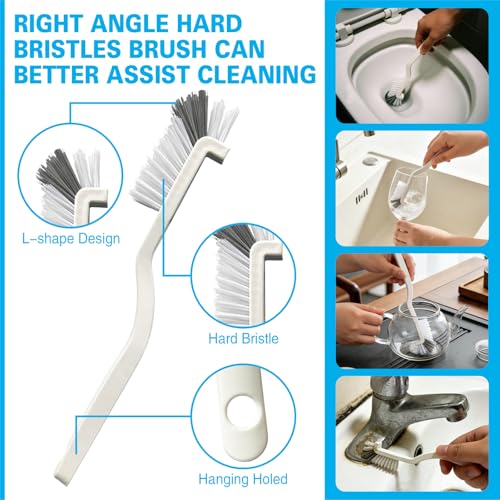 King Origin 8 PCS Crevice Cleaning Brush Set (8-pack)