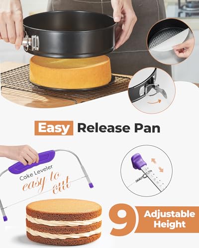 700 Cake Decorating Kit Baking Supplies Tools for Beginners & Pros