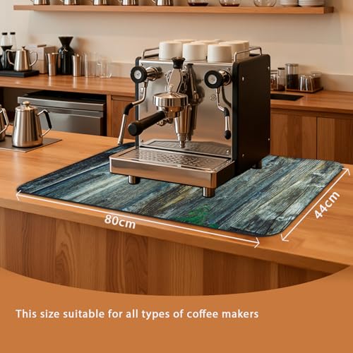 Coffee Mat 32x18 Inch (Wood Grain Panel / 32" x 18")