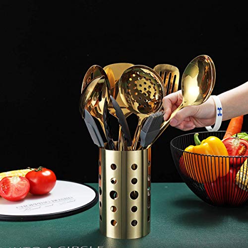 Gold Cooking Utensils Set (a. 13 Pieces)