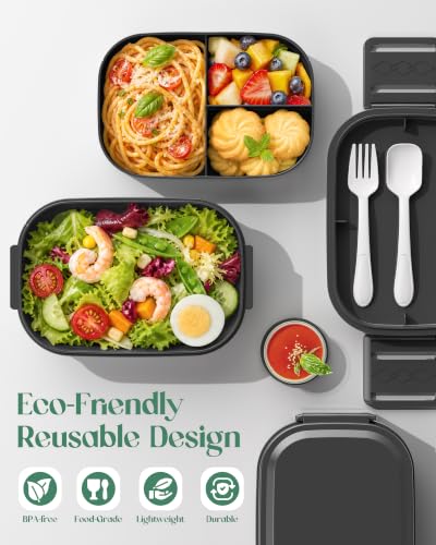Bento Lunch Box (Black)