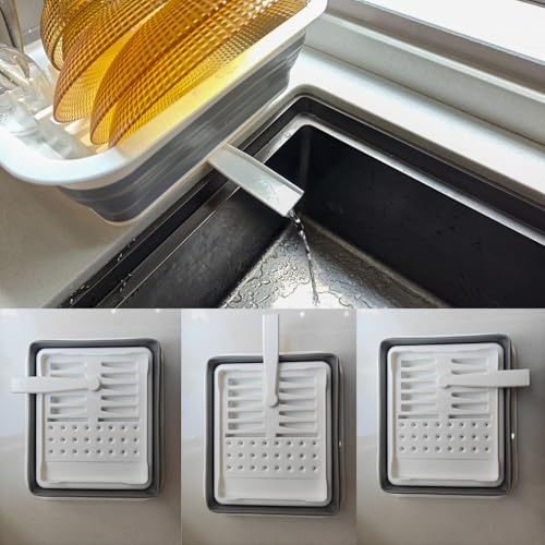 Collapsible Dish Drying Rack (Gray)